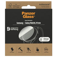 Заредете изображение във визуализатора на галерията – Antibacterial PanzerGlass Screen Protector for Samsung Galaxy Watch 6 44 mm
