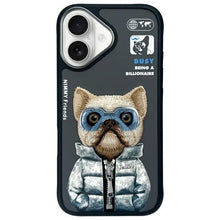 Заредете изображение във визуализатора на галерията – NIMMY case COOL&amp;CUTE 2.0 Dog for IPHONE 16 black
