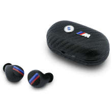 Заредете изображение във визуализатора на галерията – Wireless earphones ENC BMW TWS Carbon Metal Logo BMW001141 black
