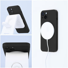 Заредете изображение във визуализатора на галерията – SILICONE MAG COVER (big hole) case compatible with MagSafe for IPHONE 17 Pro Max black
