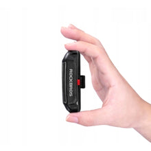 Заредете изображение във визуализатора на галерията – Rockbros A54BK rear bicycle light + micro USB - USB-A cable - black
