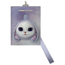 Заредете изображение във визуализатора на галерията – NIMMY card wallet BIG EYED PET 2.0 Rabbit purple
