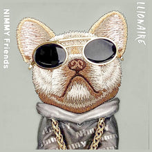 Заредете изображение във визуализатора на галерията – NIMMY case GLASSES COOL DOG for IPHONE 15 Pro Max gray
