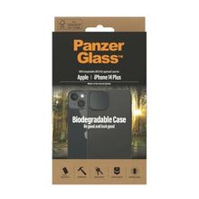 Заредете изображение във визуализатора на галерията – PanzerGlass Biodegradable Case for iPhone 14 Plus / 15 Plus - black
