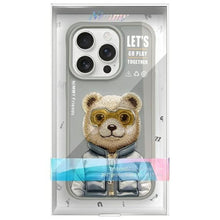 Заредете изображение във визуализатора на галерията – NIMMY case COOL&amp;CUTE 2.0 Bear for IPHONE 15 Pro gray
