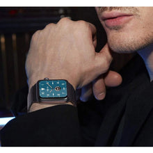 Заредете изображение във визуализатора на галерията – Tech-Protect LinkBand for Apple Watch 4 / 5 / 6 / 7 / 8 / 9 / SE / Ultra 1 / 2 (42/44/45/49 mm) - black

