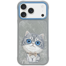 Заредете изображение във визуализатора на галерията – NIMMY case BIG EYED PET 2.0 Cat for IPHONE 17 Pro Max gray
