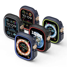 Заредете изображение във визуализатора на галерията – DUX DUCIS калъф BAMO за Apple Watch Ultra / Ultra 2 49 мм тъмен син

