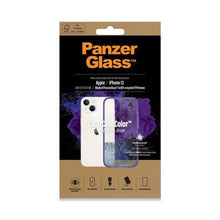 Заредете изображение във визуализатора на галерията – PanzerGlass ClearCase antibacterial case with Military Grade certificate for iPhone 13 / 14 / 15 - transparent purple
