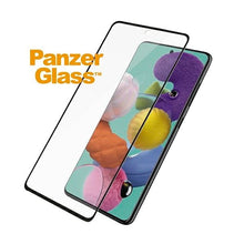 Заредете изображение във визуализатора на галерията – PanzerGlass E2E Regular tempered glass for Samsung Galaxy A51 - with black frame
