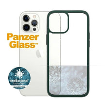 Заредете изображение във визуализатора на галерията – PanzerGlass ClearCase case for iPhone 12 Pro Max - transparent and green
