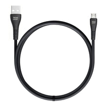 Заредете изображение във визуализатора на галерията – Cable USB A to Micro USB Blue Star 2A 12W 1 m PJ-DG3-A black
