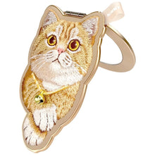 Заредете изображение във визуализатора на галерията – NIMMY magnetic hanger DENIM FASHION GINGER CAT brown
