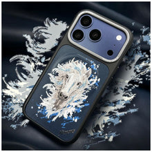 Заредете изображение във визуализатора на галерията – NIMMY case HORSE compatible with MagSafe for IPHONE 18 Pro/17 Pro navy blue
