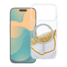 Заредете изображение във визуализатора на галерията – Case for iPhone 18 Pro / 17 Pro Golden compatible with MagSafe white

