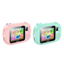 Заредете изображение във визуализатора на галерията – HOCO children camera with selfie function DV205 pink

