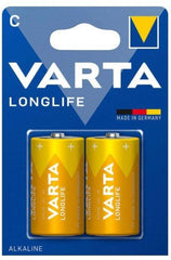 VARTA alkaline battery R14 (Type C) Longlife 2 pcs