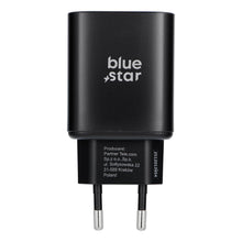 Заредете изображение във визуализатора на галерията – Phone charger Blue Star USB C AVS (iPhone 17Pro/Pro Max) SFC2.0 3A 60W TFB-AVS-60W black
