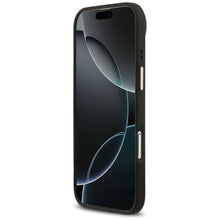 Заредете изображение във визуализатора на галерията – GUESS case for IPHONE 17 Air compatible with MagSafe GUHMP17MP4MSEGCK (PU 4G W/ Classic) black
