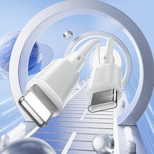 Заредете изображение във визуализатора на галерията – Benks Cable D45 - USB to Lightning - 2,4A 1,2 metres white
