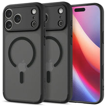 Заредете изображение във визуализатора на галерията – SPIGEN case ULTRA HYBRID MAG compatible with MagSafe for IPHONE 17 Pro frost black
