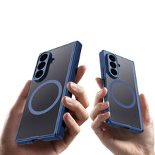 Заредете изображение във визуализатора на галерията – DUX DUCIS case EXPN compatible with MagSafe for SAMSUNG Z Fold 8 Ultra blue
