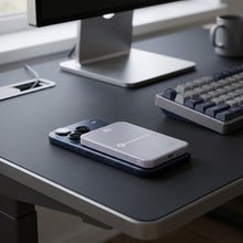 Заредете изображение във визуализатора на галерията – Powerbank compatible with MagSafe Forcell F-Energy SuperSlim F5K8 QC4.0 PD3.0 15W 5000 mAh purple
