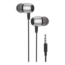 Заредете изображение във визуализатора на галерията – BLUE STAR wire earphones Jack 3,5 mm with microphone M09 1,2 m black

