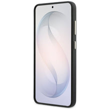 Заредете изображение във визуализатора на галерията – GUESS case for SAMSUNG S26 GUHCS26S5PS4RGGK (Grained Big 4G Metal Logo) black
