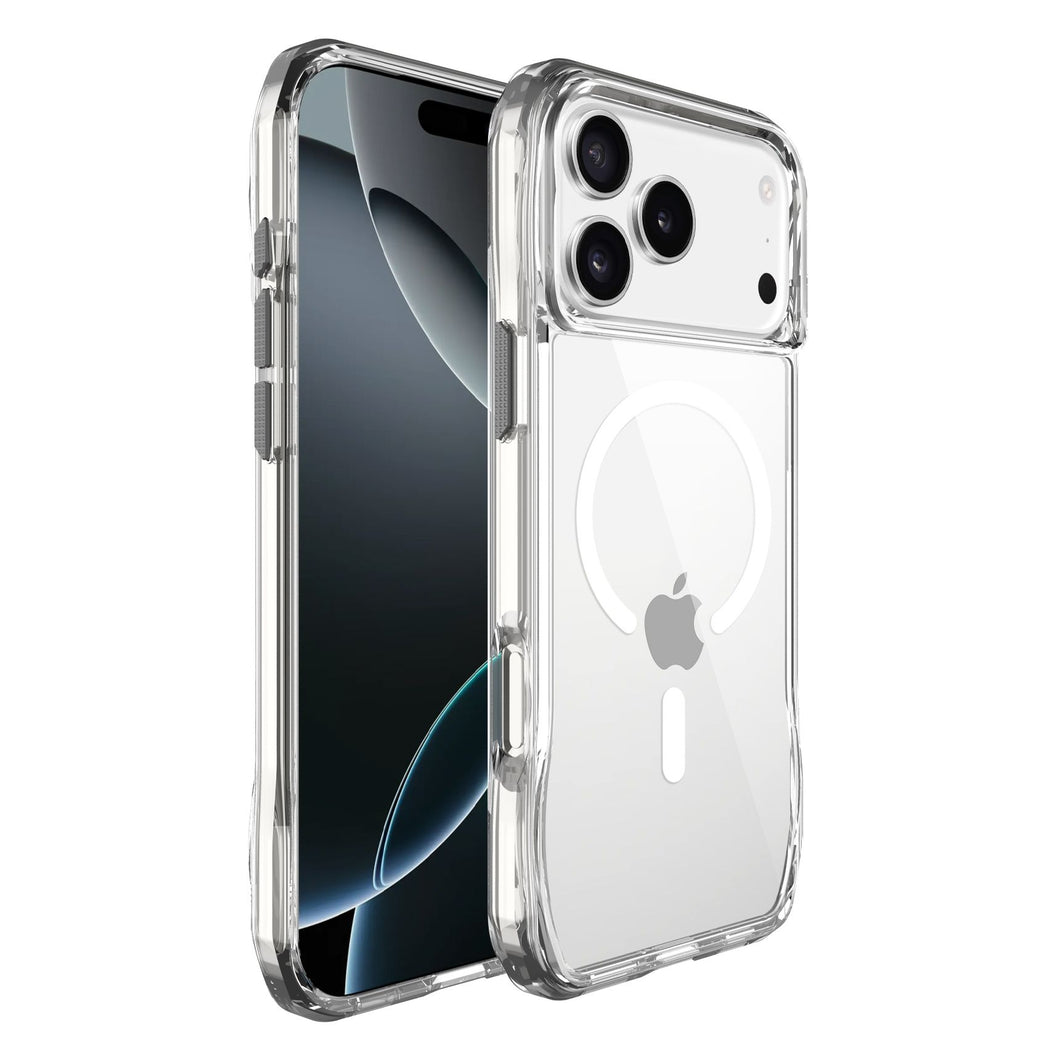 ROAR case SLIM DEFENDER compatible with MagSafe for IPHONE 17 Pro transparent