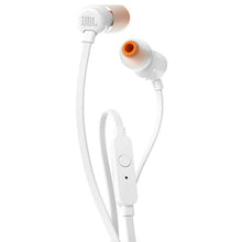 Заредете изображение във визуализатора на галерията – Wire earphones Jack 3,5 mm JBL T110 white
