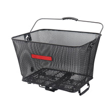 Заредете изображение във визуализатора на галерията – Rear bicycle basket with quick release FSBKT-104 black
