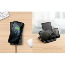 Заредете изображение във визуализатора на галерията – Uniq Vertex Duo 15W 2in1 induction charger - gray
