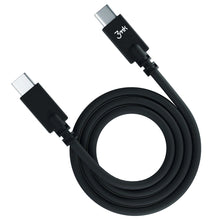 Заредете изображение във визуализатора на галерията – 3mk Hyper Cable USB-C / USB-C 100W 4K 60Hz 1m - Black
