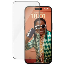 Заредете изображение във визуализатора на галерията – PanzerGlass Ultra-Wide Fit Tempered Glass with Positioner for iPhone 15 Pro Max
