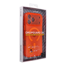 Заредете изображение във визуализатора на галерията – X-ONE Dropguard 3S Shock Dominator compatible with MagSafe for iPhone 17 Pro Max orange
