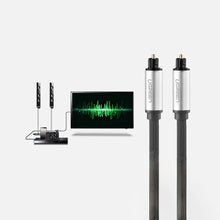 Заредете изображение във визуализатора на галерията – Ugreen AV108 10539 optical Toslink/SPDIF cable 1m - gray
