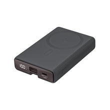 Заредете изображение във визуализатора на галерията – Powerbank Joyroom JR-PBM01 magnetic 10000mAh 20W with stand + Lightning cable - USB-C - black
