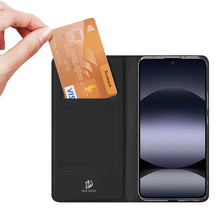 Заредете изображение във визуализатора на галерията – DUX DUCIS wallet case SKIN PRO for REDMI NOTE 14 4G (163,25mm) black
