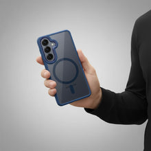 Заредете изображение във визуализатора на галерията – ROAR case MAG BUMPER compatible with MagSafe for SAMSUNG S26 FE / S25 FE navy blue
