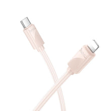 Заредете изображение във визуализатора на галерията – HOCO cable Type C to Lightning PD 27W X114 1 m pink

