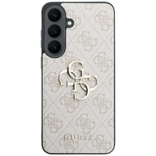 Заредете изображение във визуализатора на галерията – GUESS case for SAMSUNG S26 FE (Leather 4G Metal Logo) pink
