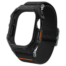 Заредете изображение във визуализатора на галерията – Spigen Lite Fit Pro case with strap for Apple Watch Ultra 1 / 2 (49 mm) - matte black
