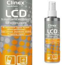 Заредете изображение във визуализатора на галерията – CLINEX LCD 200ML liquid for cleaning LCD screens and monitors of telephones
