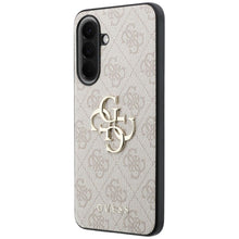 Заредете изображение във визуализатора на галерията – GUESS case for SAMSUNG Galaxy A57 GUHCSA574GMGPI (4G PU Big Logo) pink
