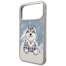 Заредете изображение във визуализатора на галерията – NIMMY case GENTLE PETS SERIES DOG compatible with MagSafe for IPHONE 18 Pro/17 Pro grey
