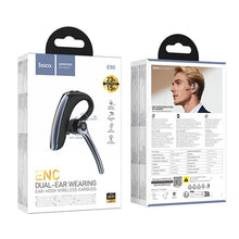 Заредете изображение във визуализатора на галерията – Wireless mono headset (ENC, BT 6.0, 170mah) Hoco E90 black
