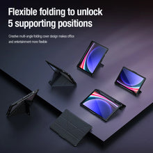 Заредете изображение във визуализатора на галерията – Nillkin Bumper Leather Case Pro case for Samsung Galaxy Tab S9 - black

