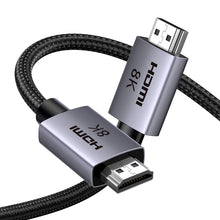 Заредете изображение във визуализатора на галерията – Ugreen HD171 cable with HDMI 2.1 8K connectors certified, 2 m long - gray
