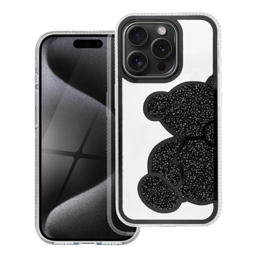 TEDDY BEAR Case for IPHONE 16e black